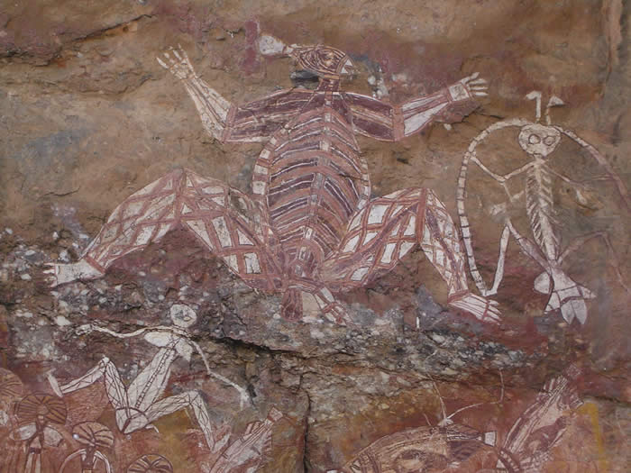 Nourangie Rock art in Kakadu