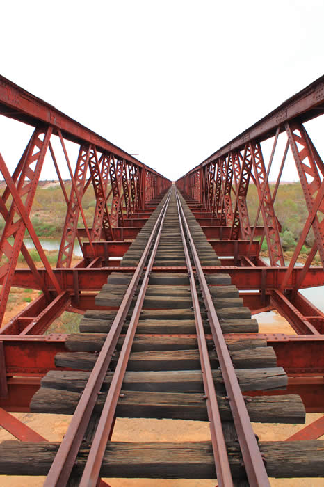 Algebuckina Bridge on the Oodnadatta Track