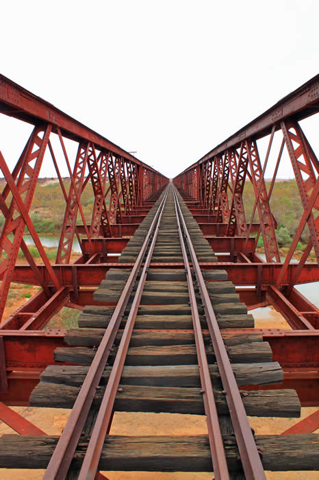 Algebuckina Bridge on the Oodnadatta Track