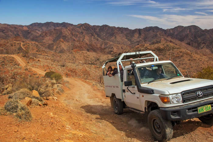 Arkaroola Ridgetop Tour. Photo by Helen Jensen