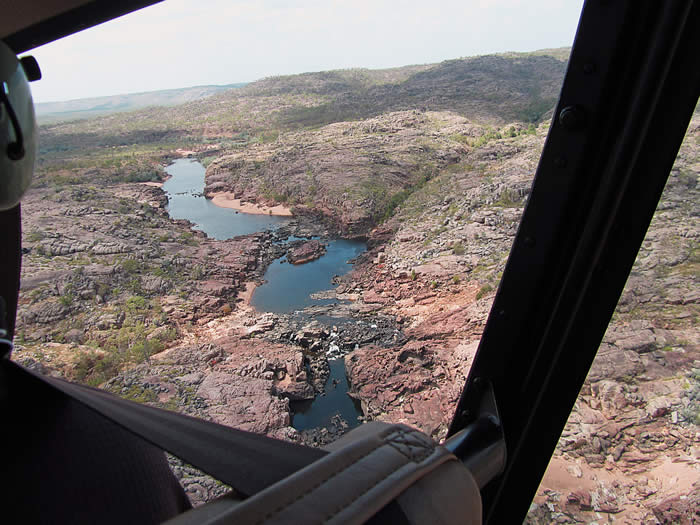 Nitmiluk Gorge by helicopter