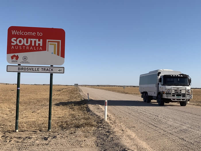 6WD coach on the Birdsville Track