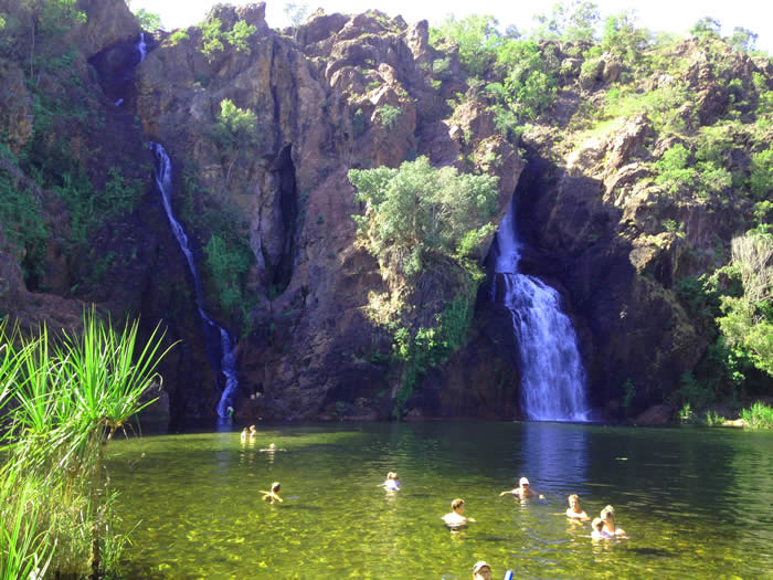 Wangi Falls in Litchfield