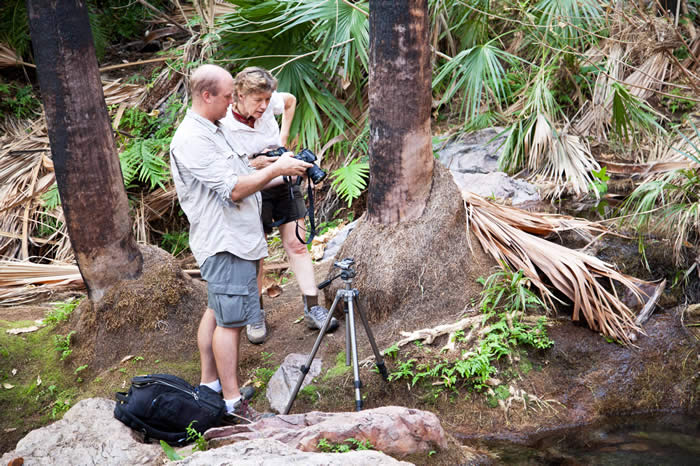 Photography tuition on tour. Photo curtesy of Sue Callaghan