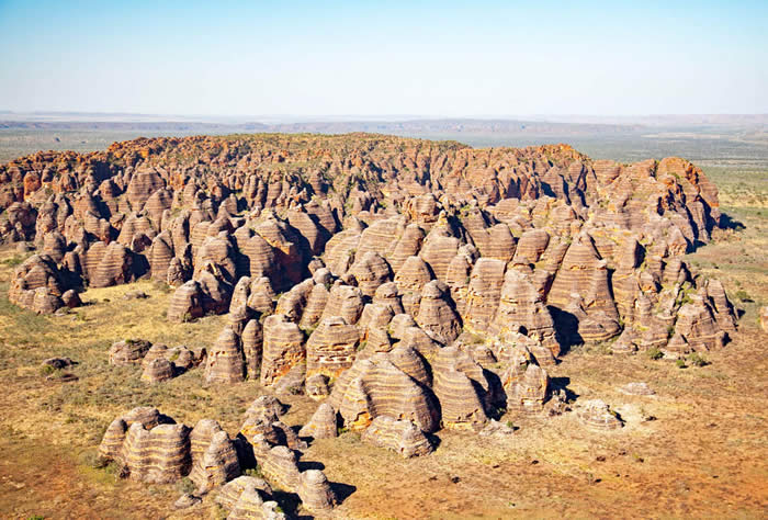 Bungle Bungles from the air. Photo by Sue Callaghan
