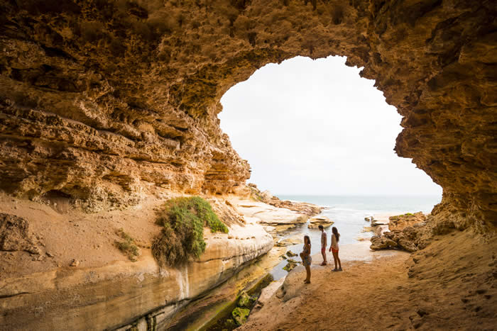 Woolshed Cave Talia. Photo courtesy of the SA Tourist Commission 