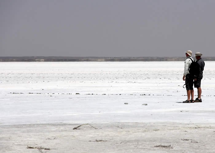 Lake Eyre. Photo courtesy of Helene Walker