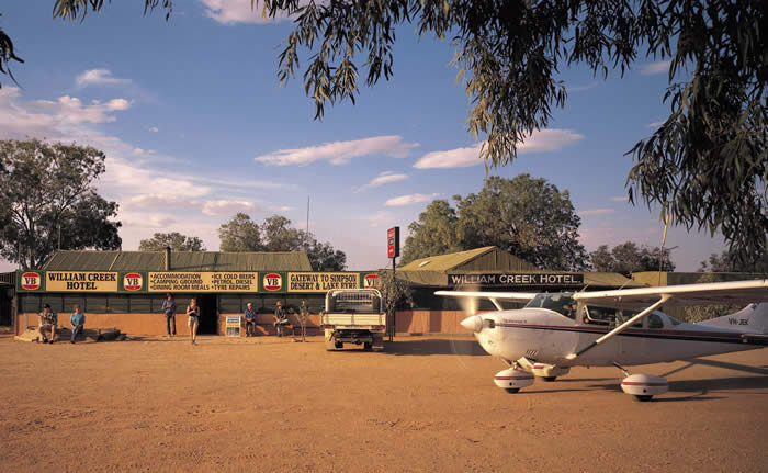 William Creek Hotel.Photo courtesy of the South Australian tourist commission